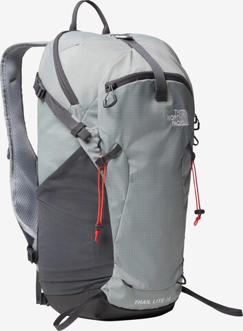 THE NORTH FACE Sports Backpack in Grey: front