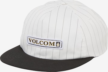 Volcom Cap ' Strike' in White: front