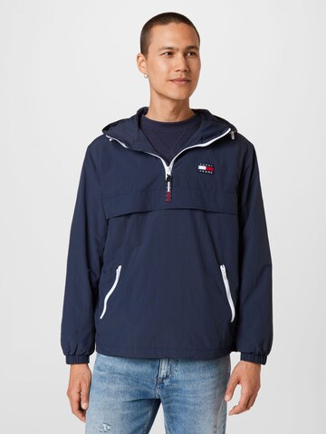 Tommy Jeans Between-Season Jacket 'CHICAGO' in Blue: front