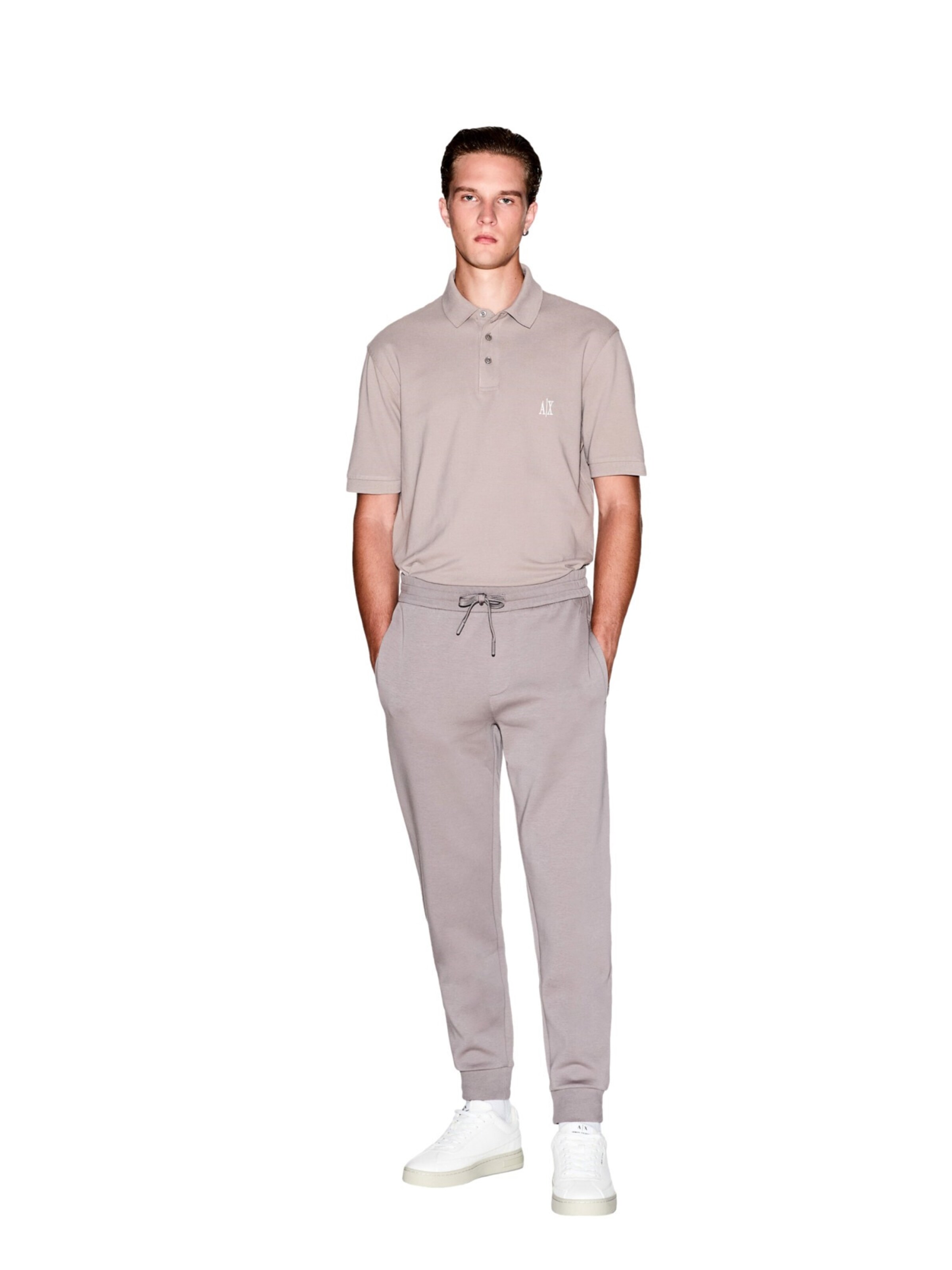 Regular Pantalon de sport ARMANI EXCHANGE en gris