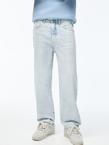 Loosefit Jean Pull&Bear en bleu : devant