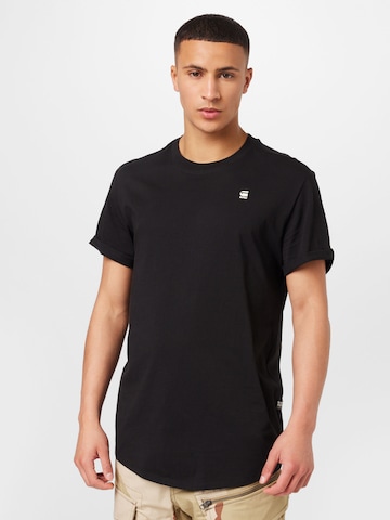 T-Shirt G-Star RAW en noir : devant