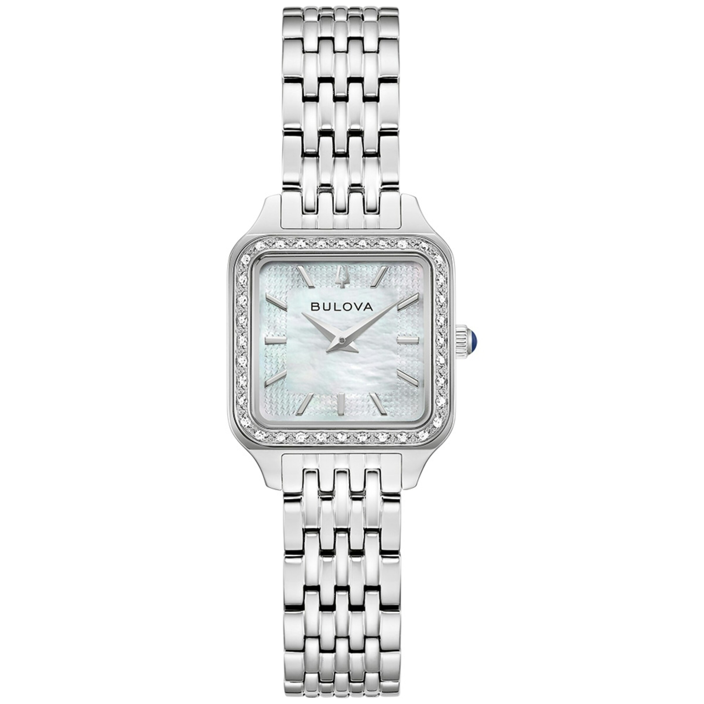 Bulova Uhr in Silber: Vorderseite