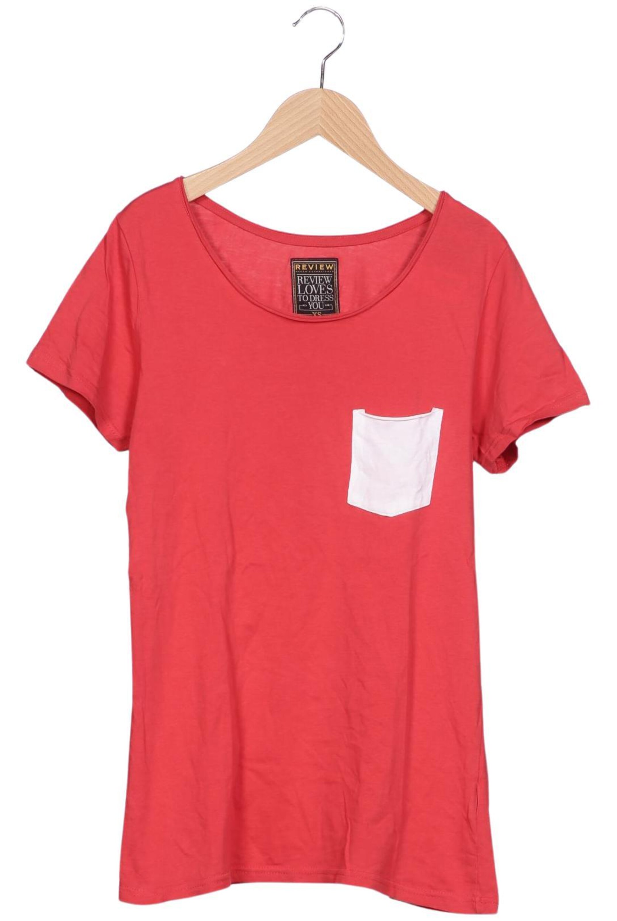 Review Shirt in XS in Red: front