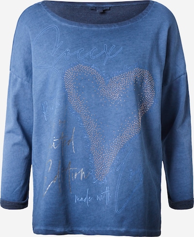 Soccx Sweater majica u morsko plava / mornarsko plava / nebesko plava / zlatna, Pregled proizvoda
