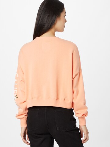 Sweat-shirt HOLLISTER en orange