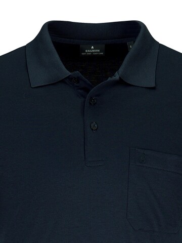 Ragman Shirt 'Basic' in Blue