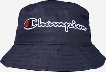 Pălărie de la Champion Authentic Athletic Apparel pe albastru: față