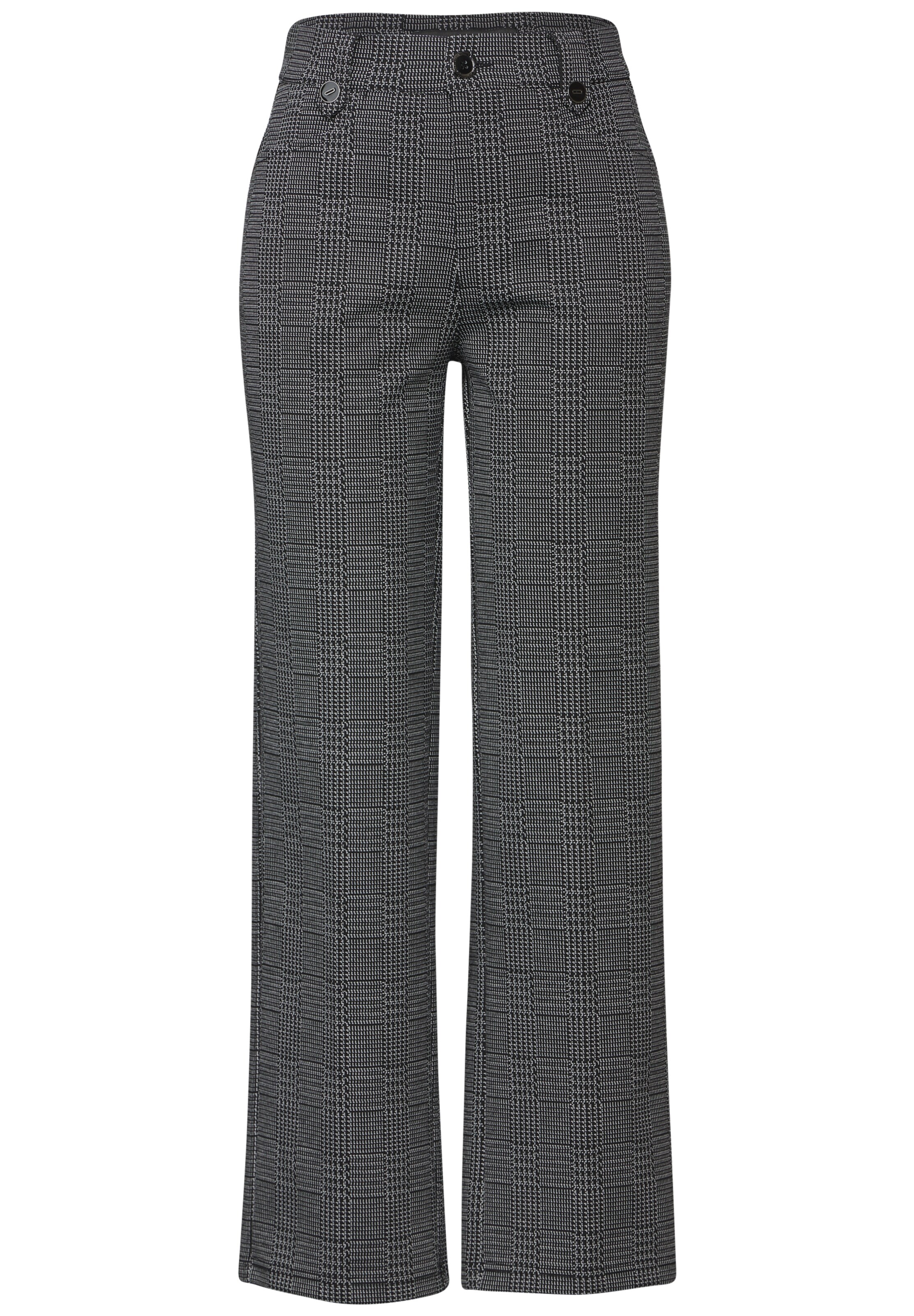 STREET ONE Regular Pants in Black: front