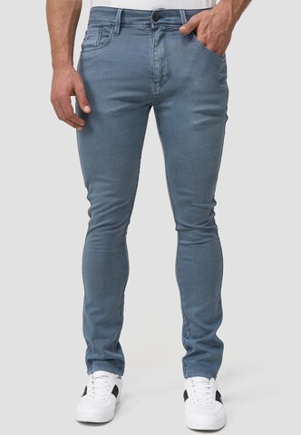 INDICODE JEANS Slimfit Jeans 'Milos' in Blau: predná strana