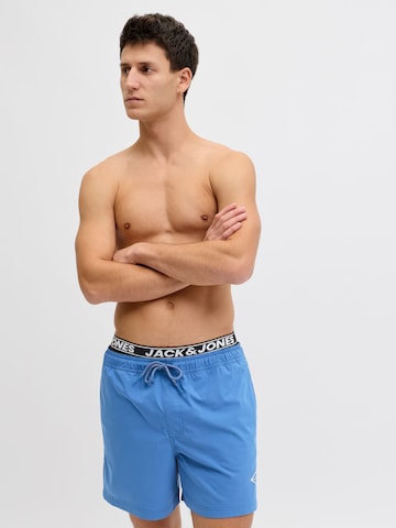 Shorts de bain JACK & JONES en bleu : devant