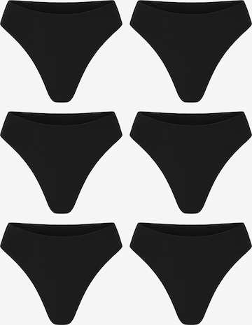 Erdem Slip in Black: front