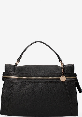 Borsa a mano 'Borsa a Mano Donna Ecopelle - Zip e Tracolla Rimovibile' di Diana&Co. in nero: frontale