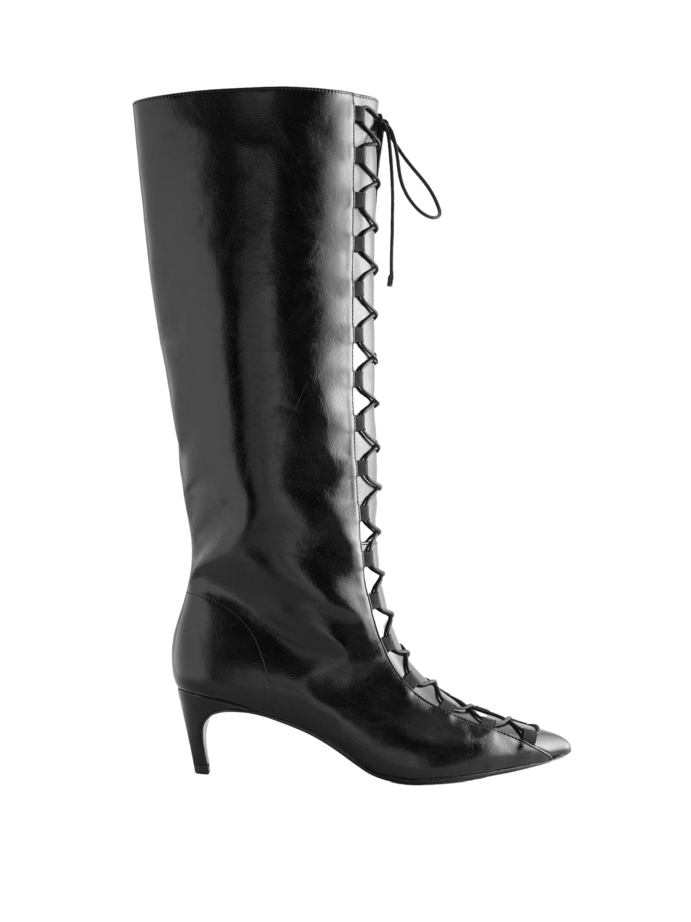 Next Schnürstiefel 'Forever Comfort' in Schwarz