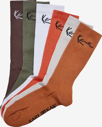 Karl Kani Socks in Mixed colours: front