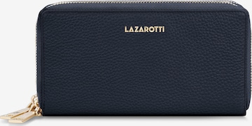 Lazarotti Wallet 'Bologna ' in Blue: front