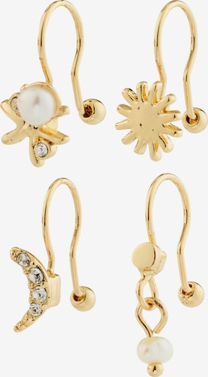 Auskarai 'EVON' iš Pilgrim, spalva – Auksas / skaidri spalva / perlų balta, Prekių apžvalga