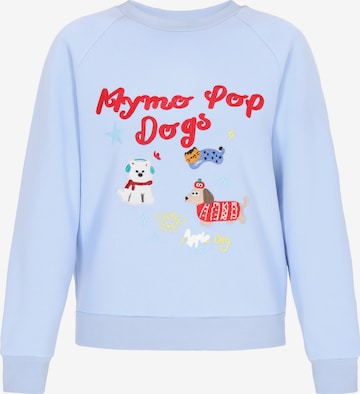 Sweat-shirt 'Pop' MYMO en bleu : devant