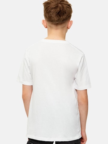 Calvin Klein Kids - Camiseta 'CALVIN KLEIN  JEANS kids CHEST MONO LOGO SS T-SHIRT T-SHIRT' en blanco