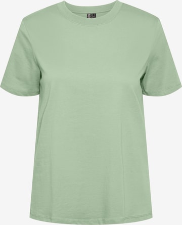 PIECES Shirt 'RIA' in Groen: voorkant