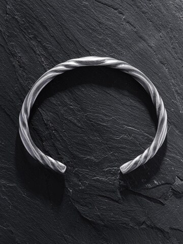 REYTEL Armband 'TIME LOOP' in Zilver