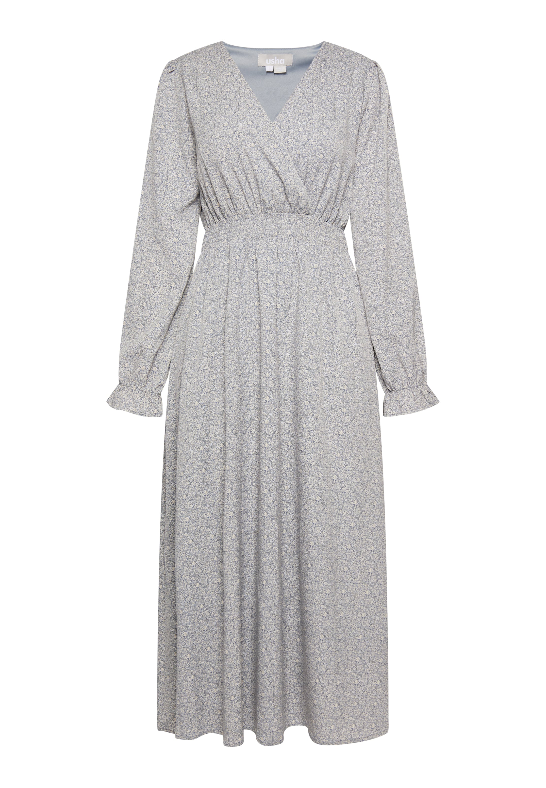 Usha Kleid in Blau: Vorderseite