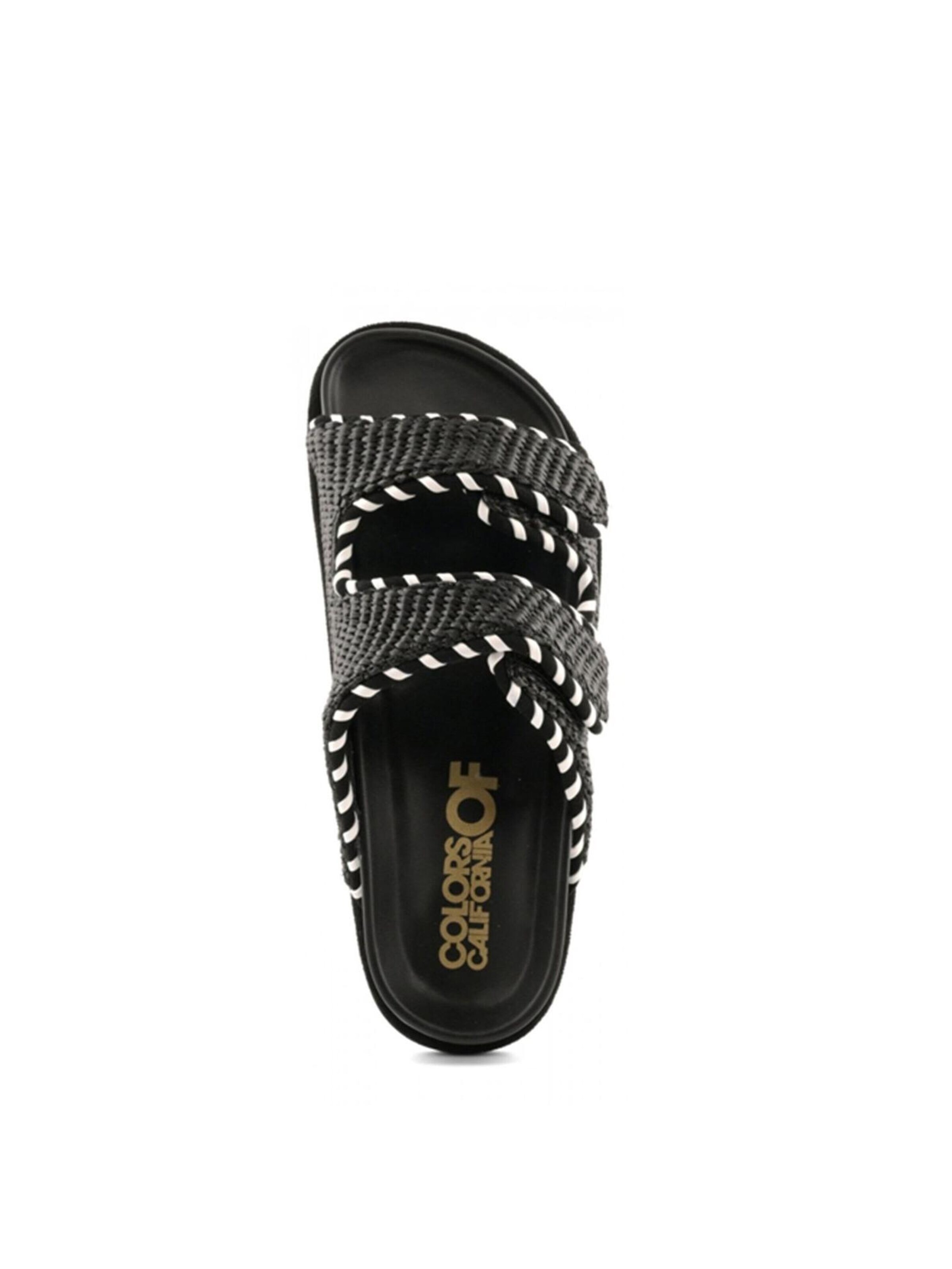 COLORS OF CALIFORNIA Sandals in Black