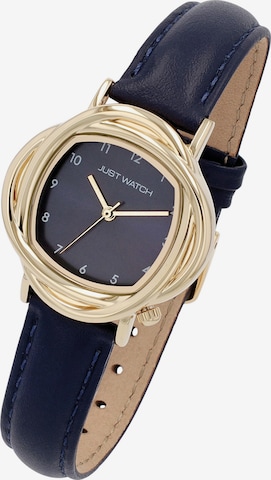Just Watch Analog Watch 'Antoni, Datumsanzeige' in Blue: front