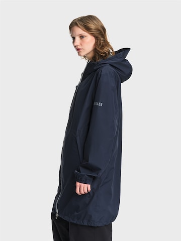 AIGLE Functionele jas 'Rainpack 90' in Blauw: zijkant