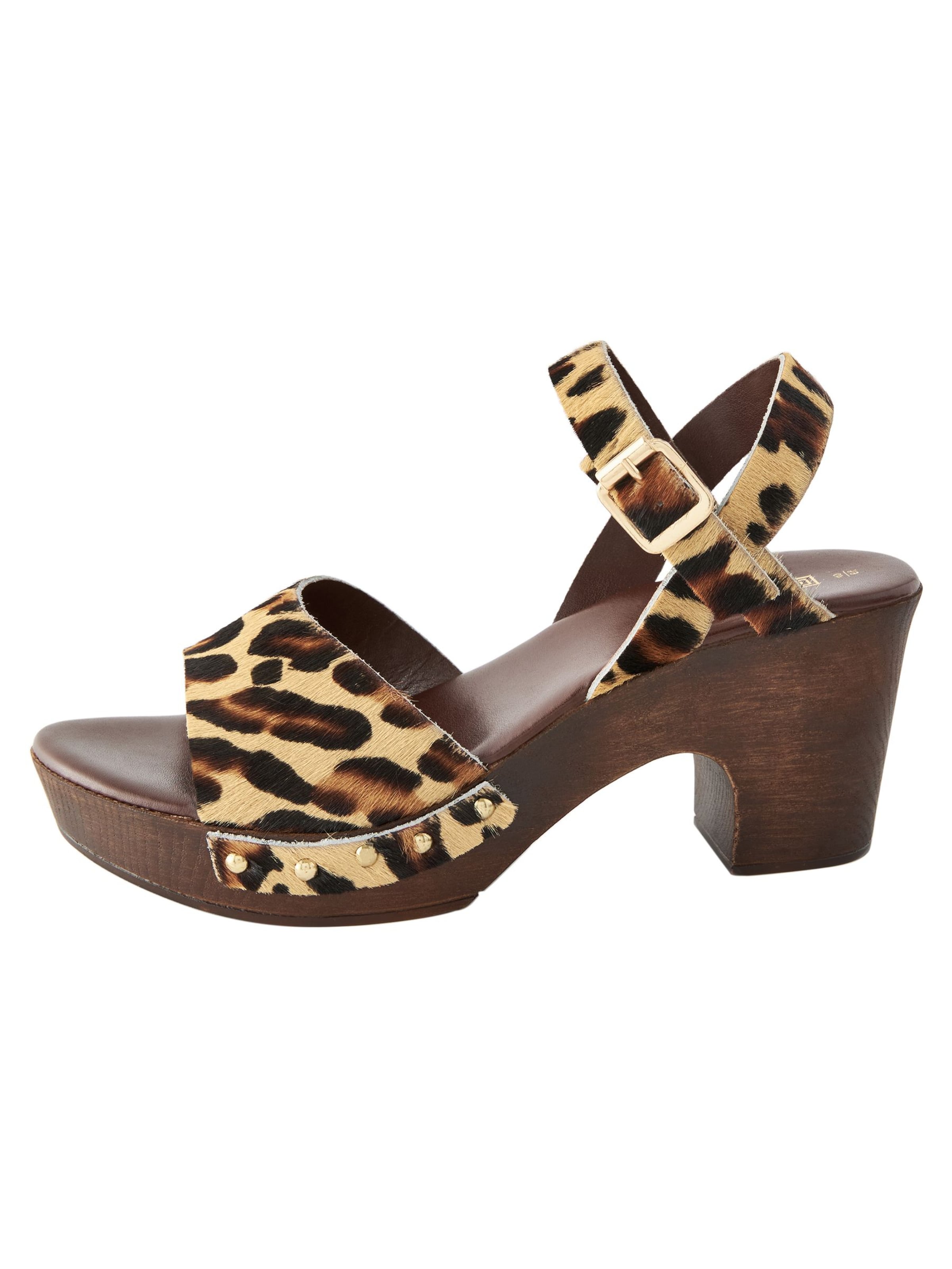 Next Sandale in Beige: Vorderseite