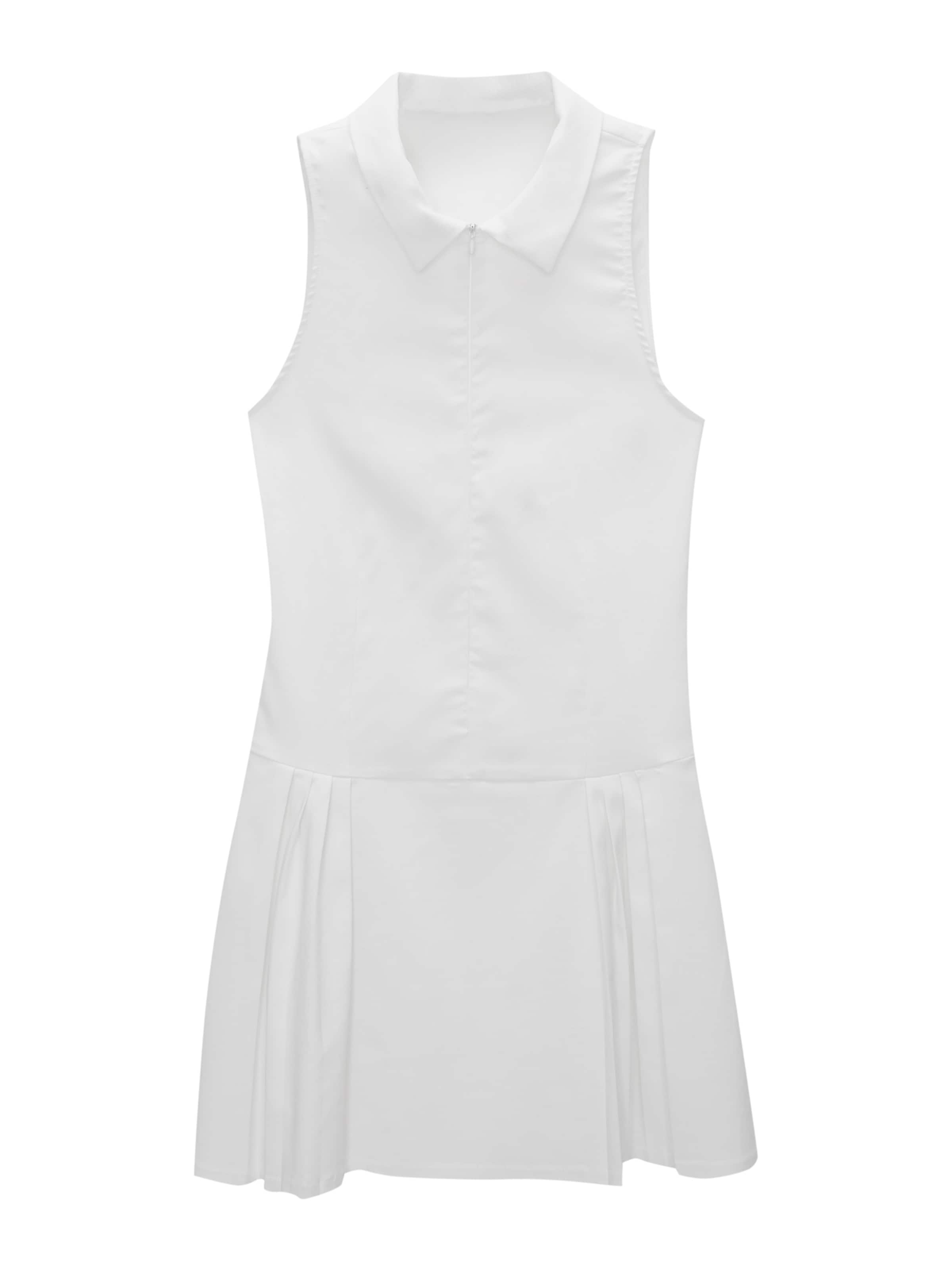 Abito di Pull&Bear in bianco: frontale