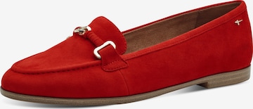 Tamaris Slipper in Rot: Vorderseite