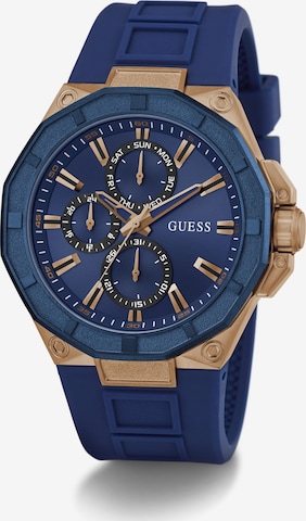 GUESS Uhr in Blau: Vorderseite