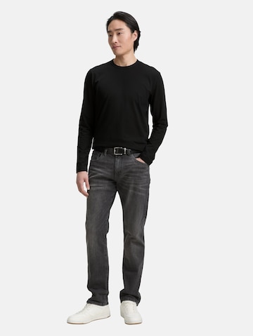 TOM TAILOR Shirt in Schwarz