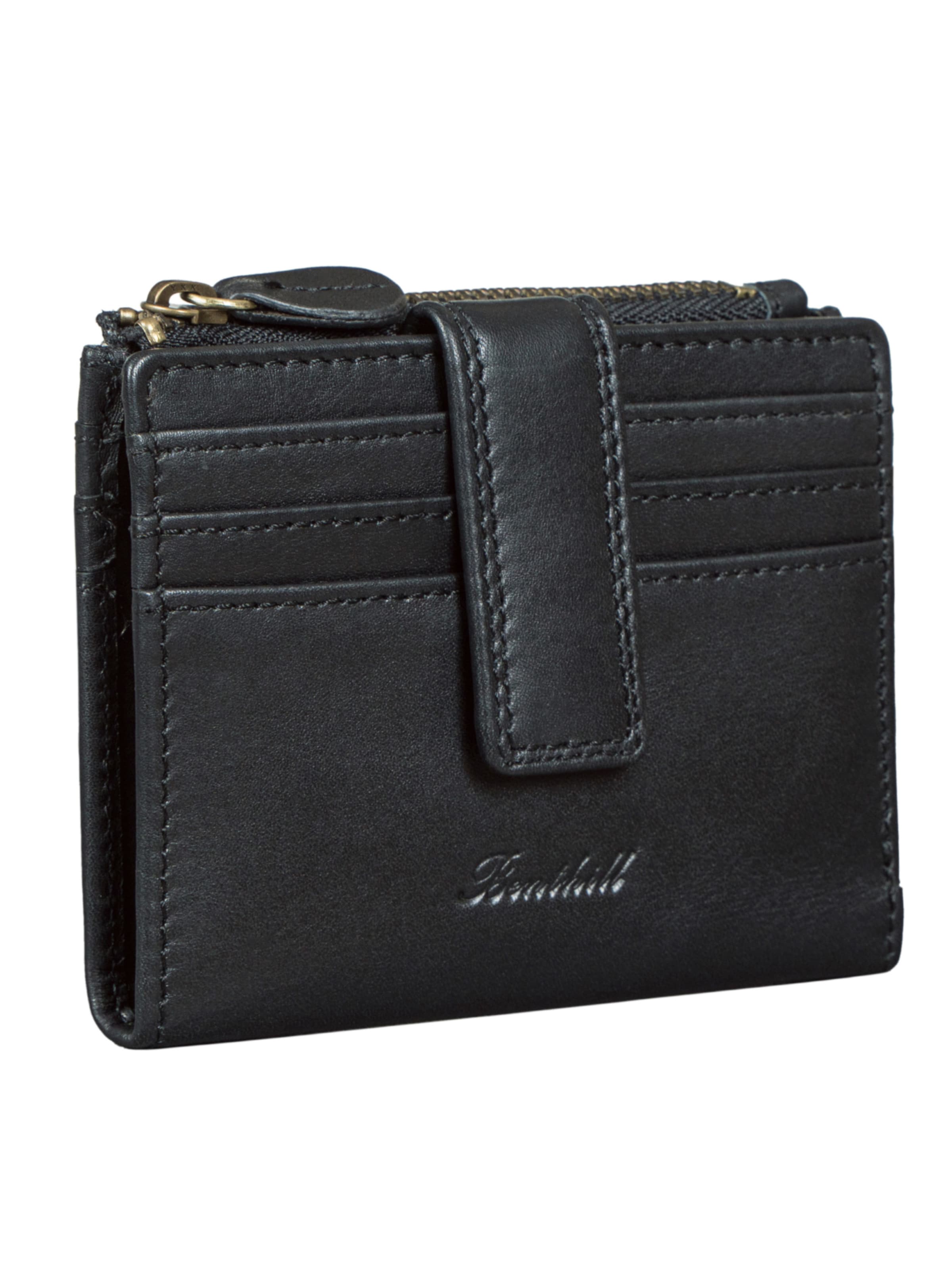 Benthill Wallet in Black: front