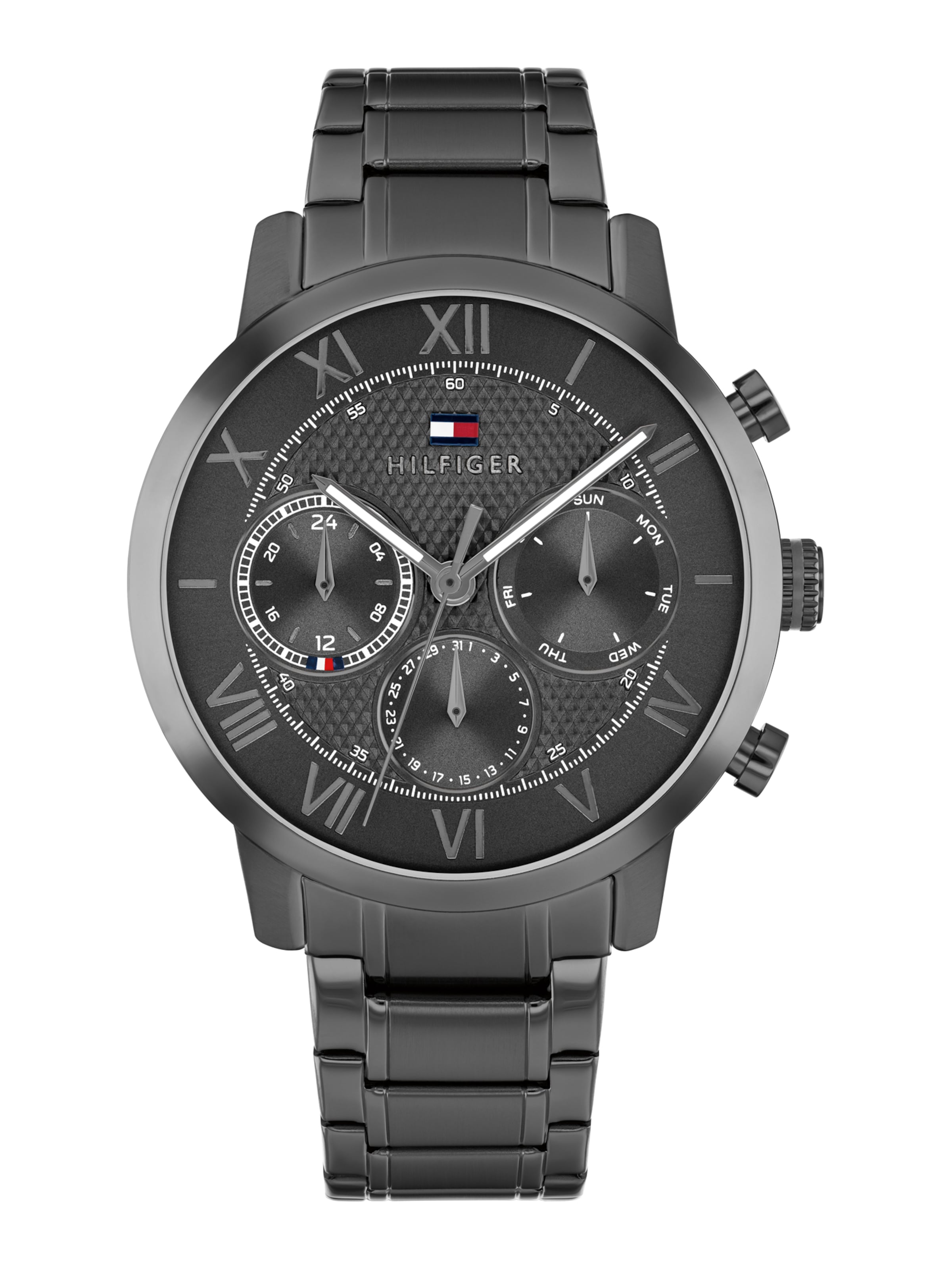 TOMMY HILFIGER Αναλογικό ρολόι 'OXFORD' σε γκρι