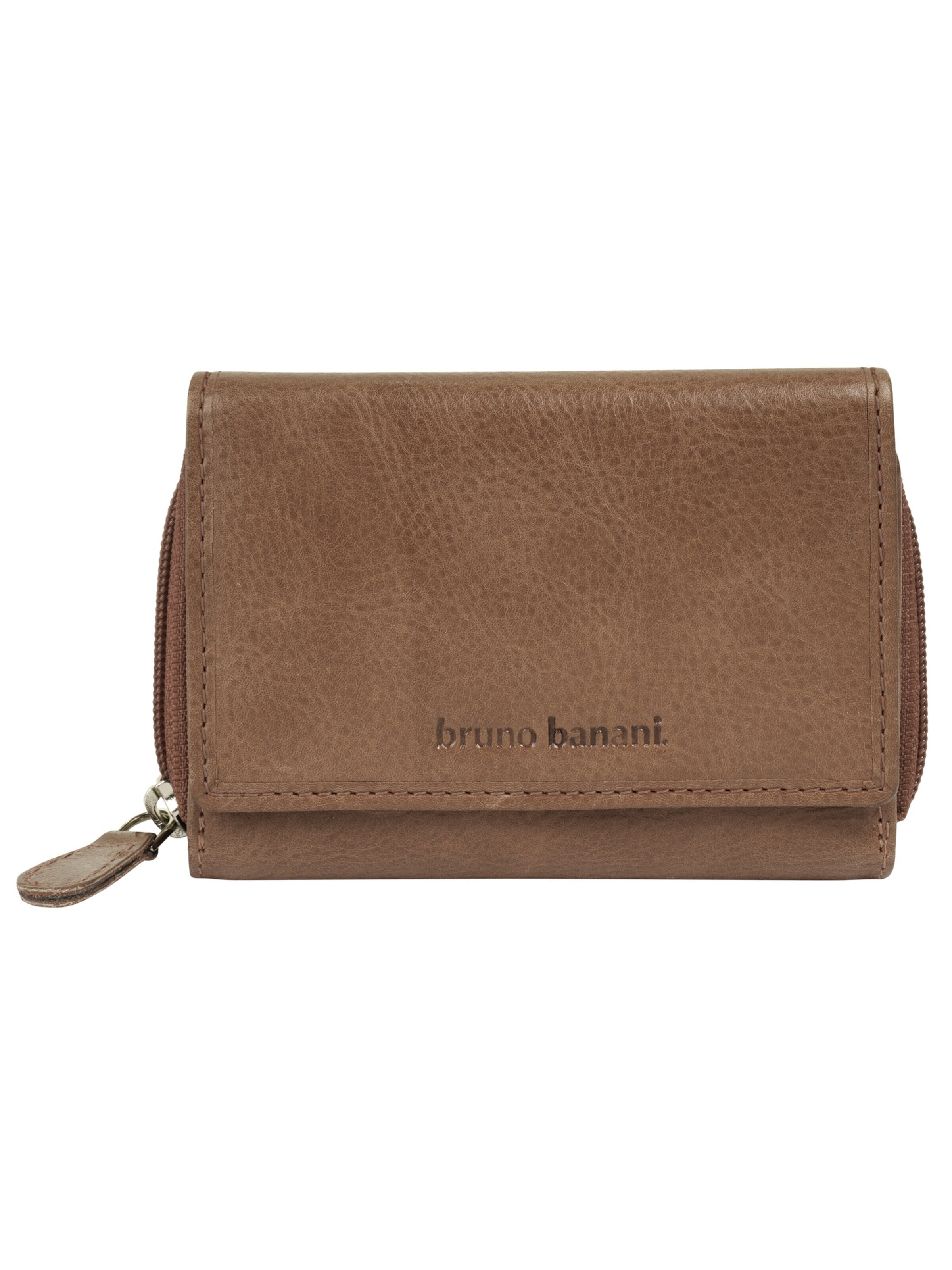 Bruno Banani Portemonnaie‌‌‌‌‌‌‌‌‌ in Braun: Vorderseite