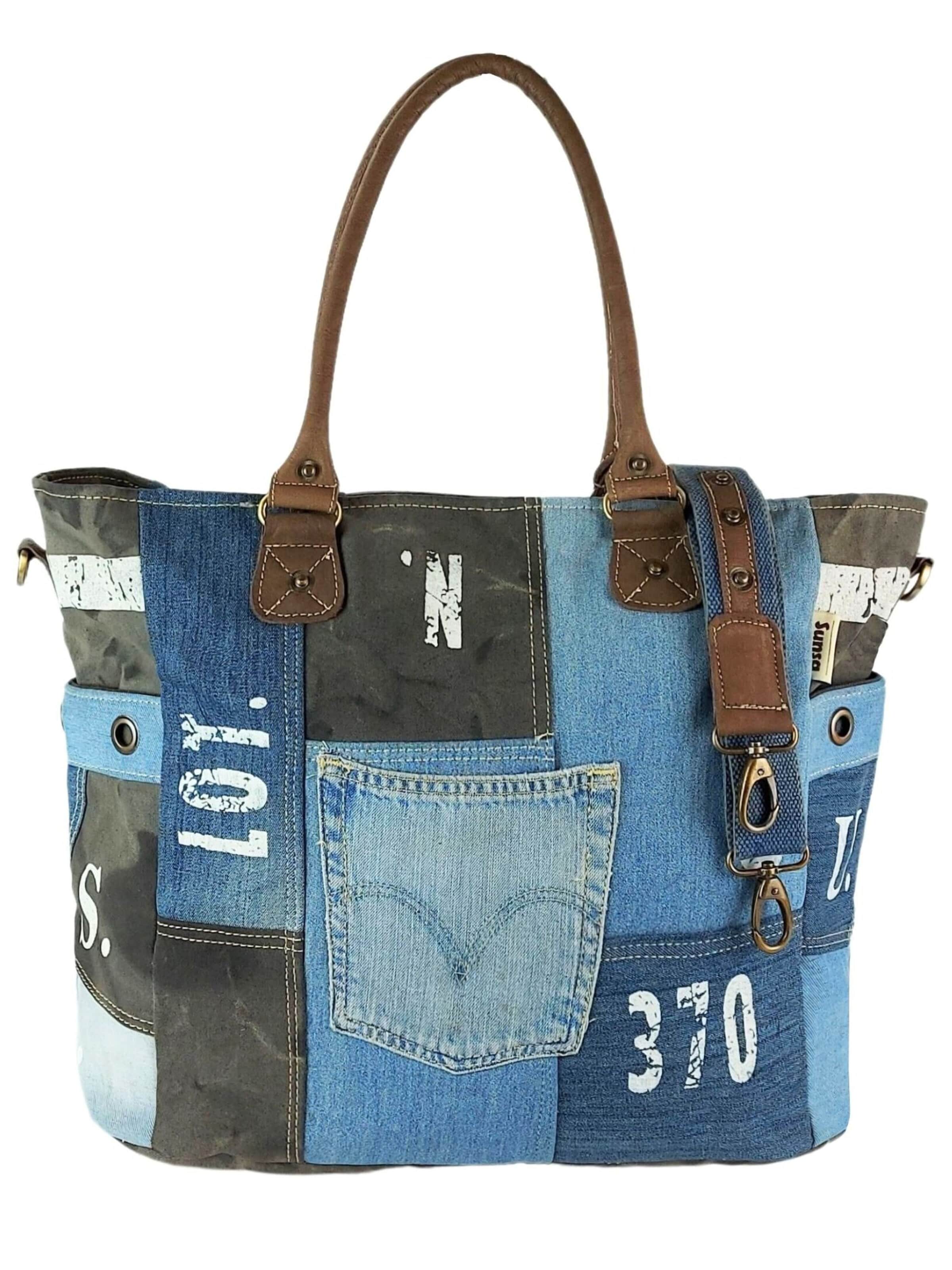 Sunsa Weekender 'Sunsa' in Blue: front