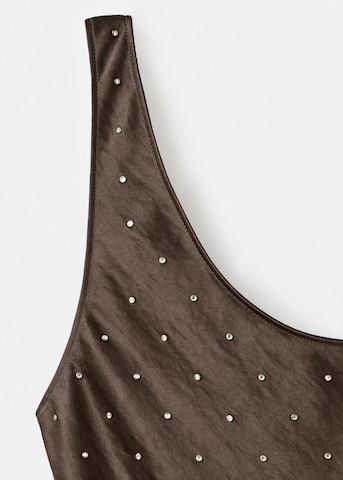 MANGO Cocktail Dress 'Pride' in Brown