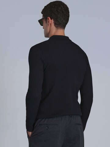 Lufian Sweatshirt in Zwart