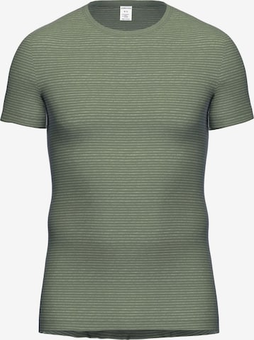 Ammann Undershirt 'Day Classic / Jeans Feinripp' in Green: front