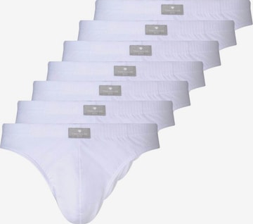 TOM TAILOR Слип в бяло: отпред