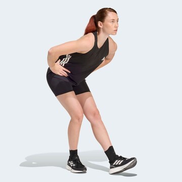 ADIDAS PERFORMANCE Skinny Workout Pants in Black