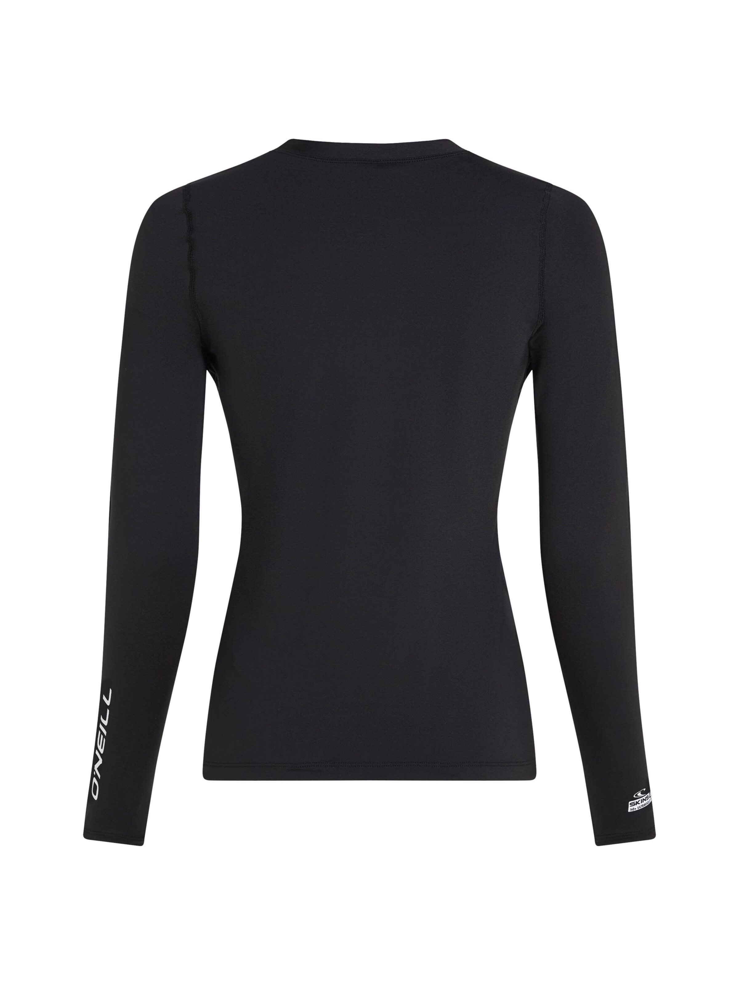 O'NEILL Schwimmshirt 'Skins' in Schwarz