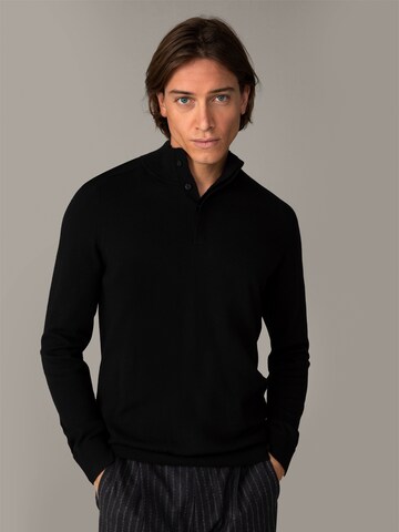 STRELLSON Sweater ' Luca ' in Black: front