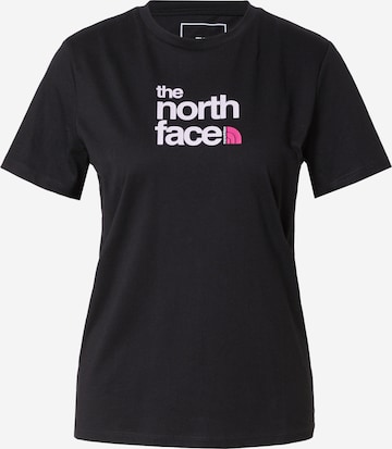 THE NORTH FACE Λειτουργικό μπλουζάκι 'FOUNDATION' σε μαύρο: μπροστά