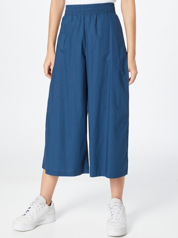 TOM TAILOR Wide Leg Hose in Blau: predná strana