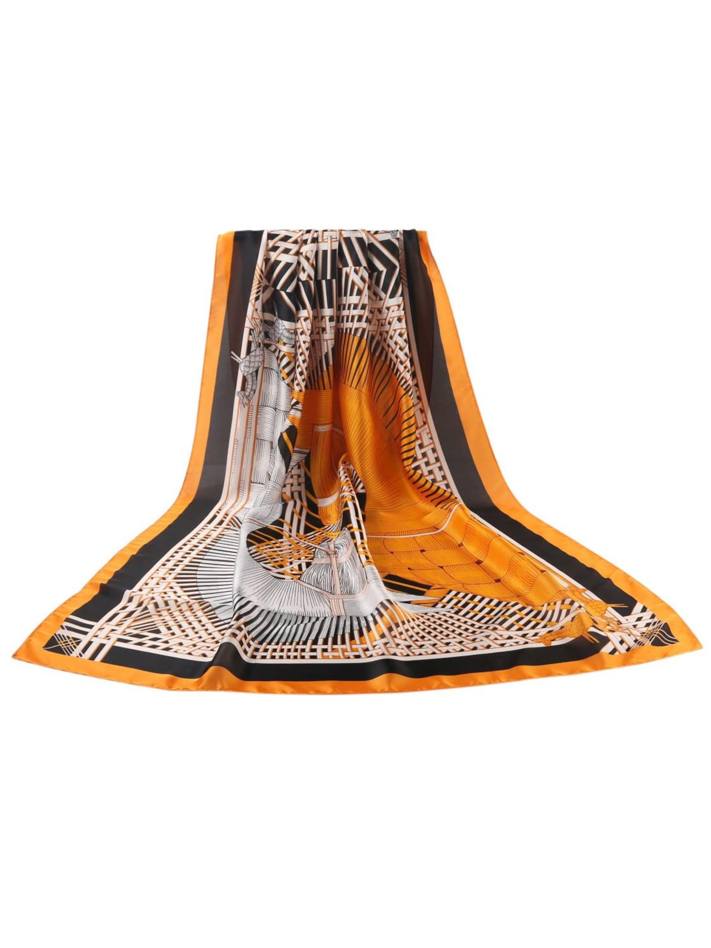 Sciarpa di alberto cabale in arancione