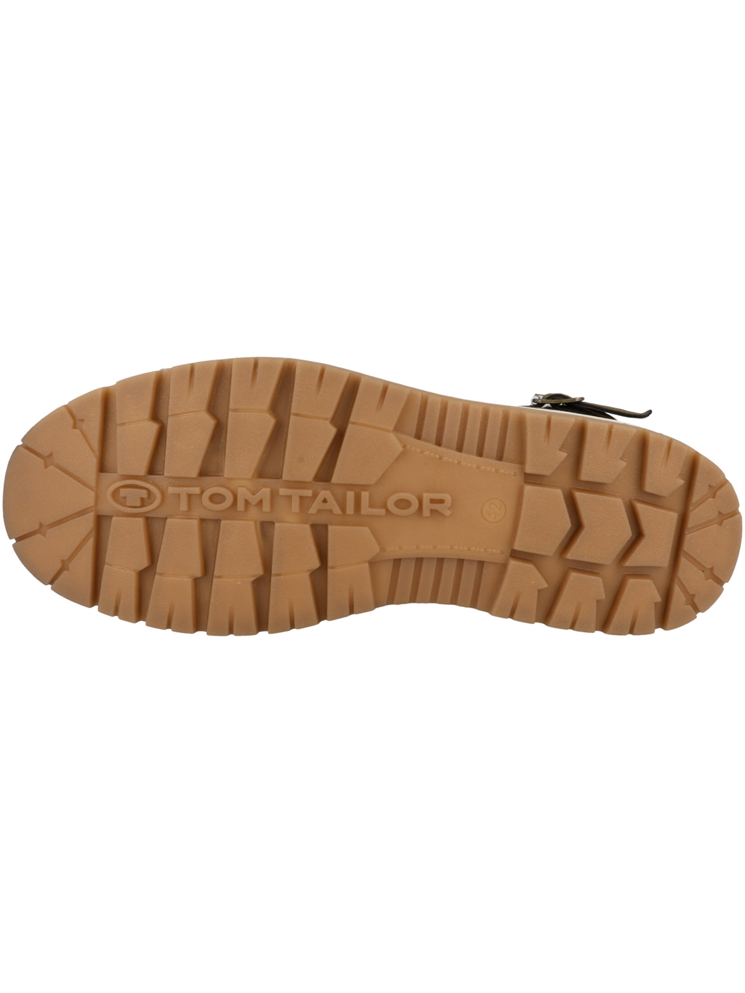 TOM TAILOR Schnürboots in Braun