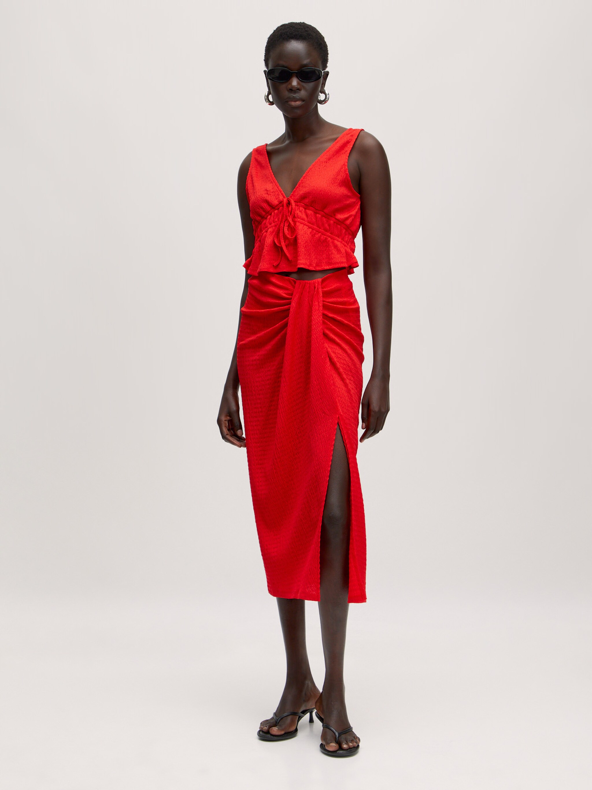 EDITED Producten Rok 'Yola' Rood